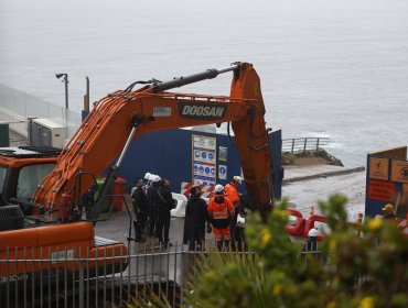 Nuevo deslizamiento de tierra se registró en socavón aledaño al edificio Kandinsky de Reñaca