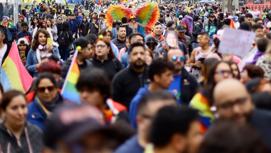 Miles de personas asistieron a la “XVI Marcha por la Igualdad, Santiago Parade”