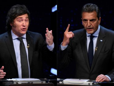 Debate presidencial en Argentina: Massa prometió un "gran cambio" y Milei le reprochó que es imposible "con los mismos"