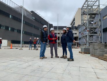 Construcción del Hospital Provincial de Marga Marga presenta un 75% de avance