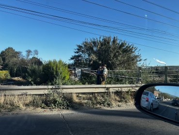 Cuerpo sin vida de una mujer fue encontrado bajo un puente en el sector La Isla de Concón