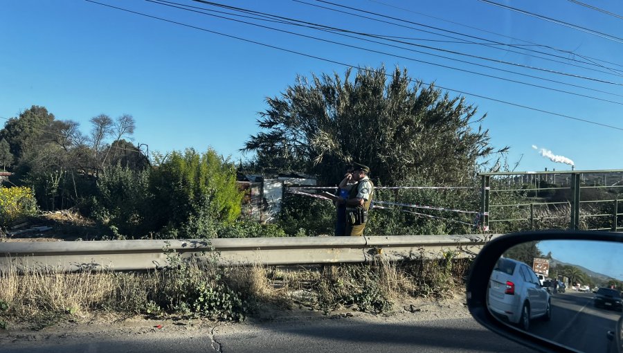 Cuerpo sin vida de una mujer fue encontrado bajo un puente en el sector La Isla de Concón