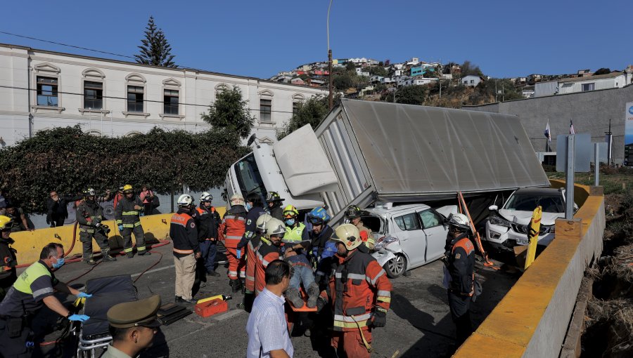 Identifican los cuatro factores que desencadenan accidentes de tránsito en el Gran Valparaíso