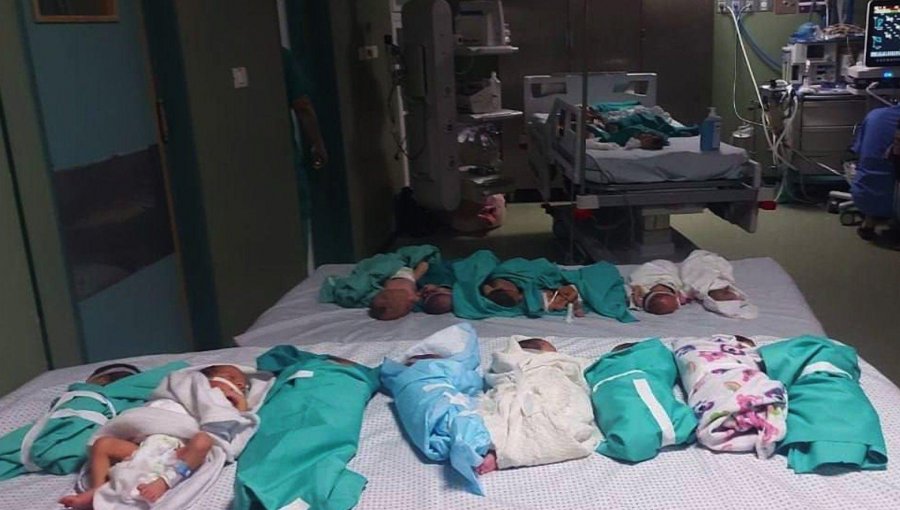 Las dramáticas circunstancias en las que sobreviven decenas de bebés prematuros en el hospital Al Shifa de Gaza