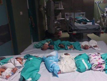 Las dramáticas circunstancias en las que sobreviven decenas de bebés prematuros en el hospital Al Shifa de Gaza