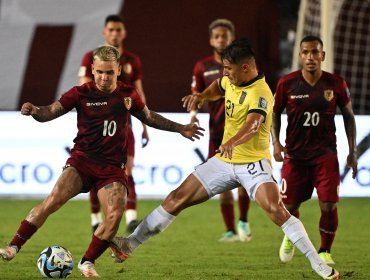 Venezuela y Ecuador no se sacaron ventajas en un partido con escasas emociones