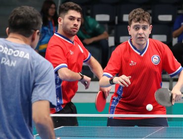 Para Tenis de Mesa dobles: Chile se impone a Panamá