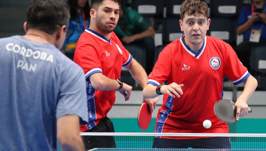 Para Tenis de Mesa dobles: Chile se impone a Panamá