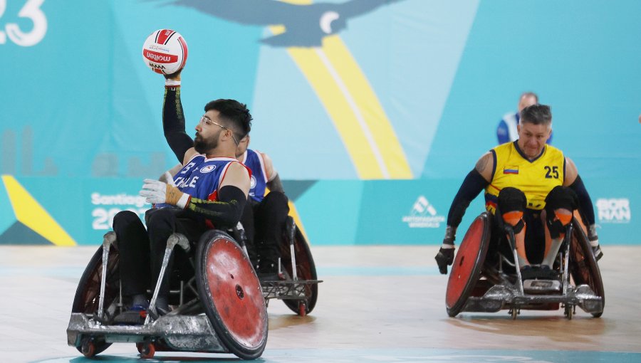 Rugby en silla de ruedas: Chile no pudo contra Colombia y perdió 56-26