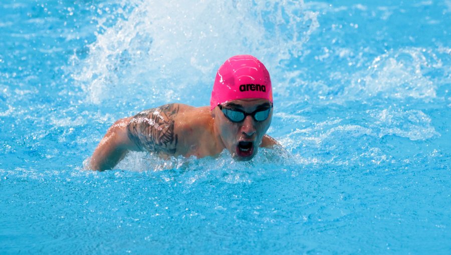 Vicente Almonacid se quedó con la plata para Chile en los 100m pecho SB8 de la para natación