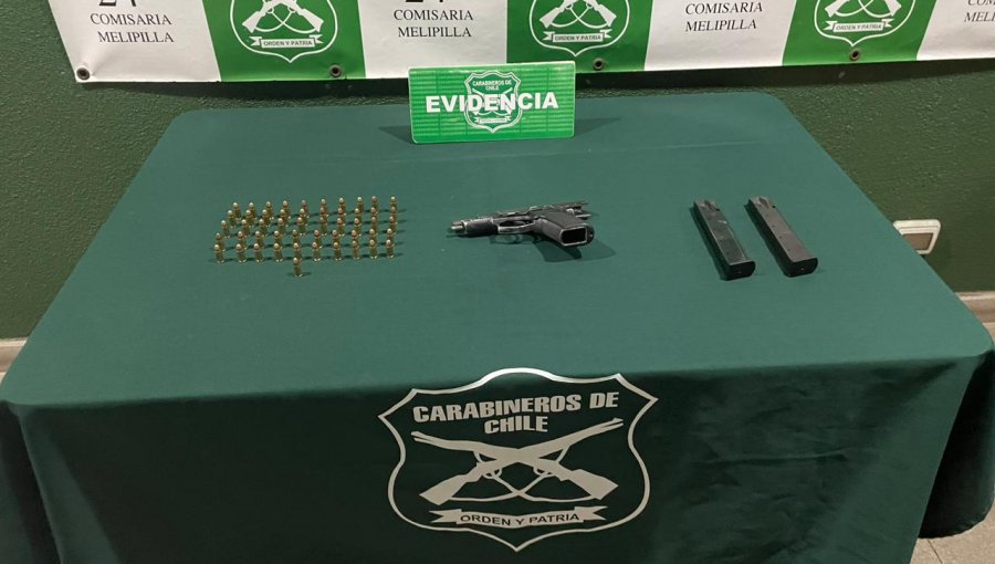 Detenido un sujeto por intento de secuestro a comerciante y trabajadora en Melipilla