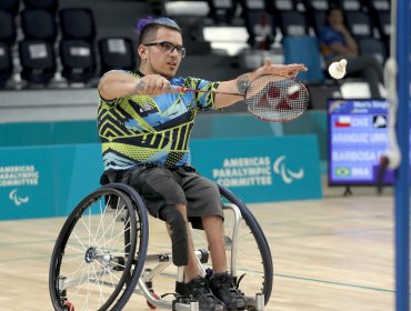 Jaime Aránguiz consigue medalla de oro para Chile en Parabádminton