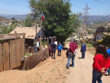 Sector del campamento Manuel Bustos de Viña del Mar contará con luminarias fotovoltaicas beneficiando a 340 familias