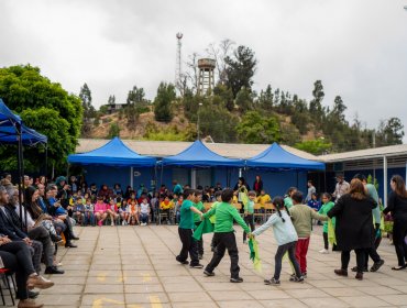 Inauguran obras de mejoramiento en colegio Ignacio Carrera Pinto de Quilpué
