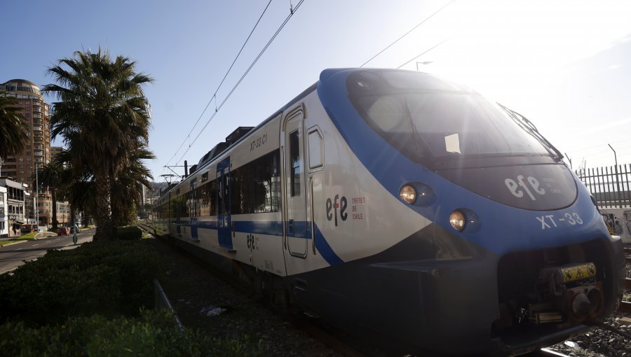 Tren Limache - Puerto reforzará su servicio para facilitar el traslado de asistentes al Rockódromo 2023