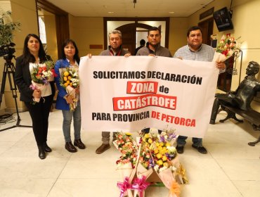 Piden que se declare Zona de Catástrofe a la provincia de Petorca por crisis hídrica que afecta a familias productoras de flores