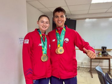 Reconocen a representantes de la región de Valparaíso que ganaron la medalla de oro en remo en los Juegos Panamericanos