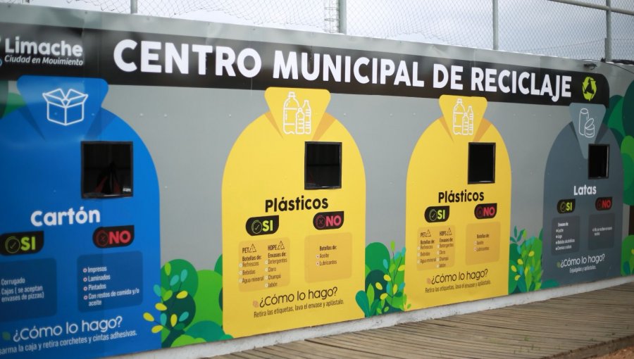 Inauguran en Limache el primer Centro Comunal Municipal de Reciclaje