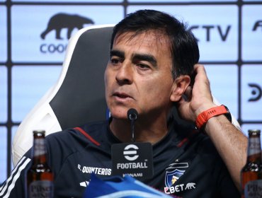 Gustavo Quinteros por mal estado de la cancha del Monumental: "No tenemos que poner excusas de nada"