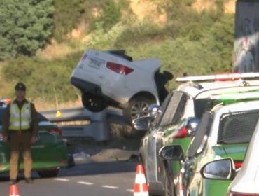 Dos muertos y tres heridos deja un accidente en camino Troncal Urbano