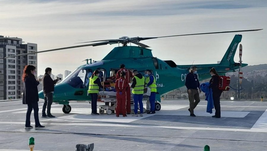 Ofician al Ministerio de Salud para saber si se repondrá el helipuerto en el nuevo Hospital de Casablanca