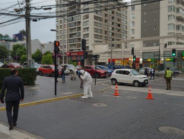 Nuevo asesinato sacude al centro de Viña del Mar: Discusión entre dos hombres termina con uno fallecido tras ser apuñalado