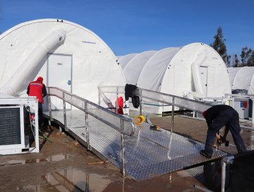 Instalaciones del Hospital Modular creado durante la pandemia en Limache será utilizado ahora por 82 personas mayores