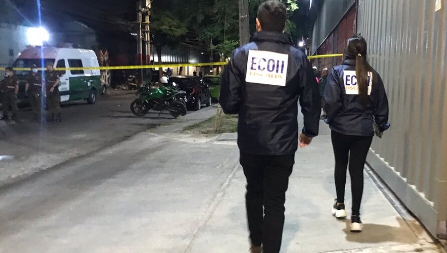 Dos peruanos son asesinados a balazos al exterior de su domicilio en la comuna de Santiago