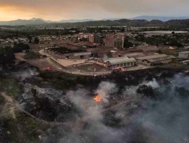 Lo último del incendio de Limache: 480 hectáreas consumidas, se confirma 20 casas afectadas y corte de Ruta hasta Villa Alemana