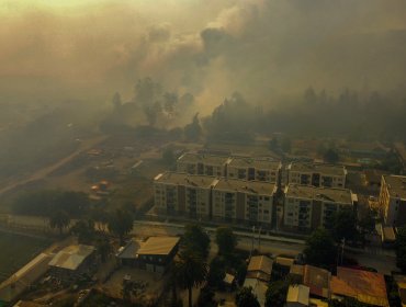 Incendio en Limache: Se duplican hectáreas consumidas y llegan a 800, además hay 7 personas lesionadas