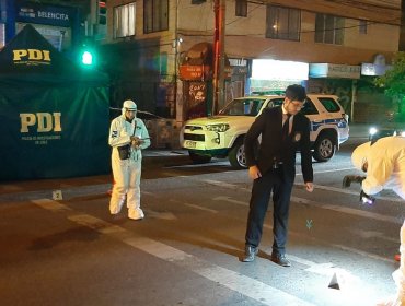 Adolescente de 14 años asesinado en el centro de Viña del Mar habría estado asaltando al interior de la locomoción colectiva