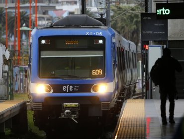 Así funcionará el tren Limache - Puerto este domingo de plebiscito constitucional