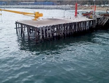 Obras en el muelle de Caleta Portales de Valparaíso serán entregadas en mayo de 2024