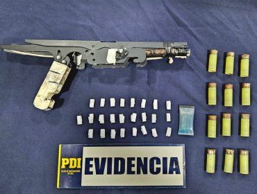 Detienen a hombre en investigación por ley de armas en San Felipe: le incautaron cartuchos de escopeta y droga