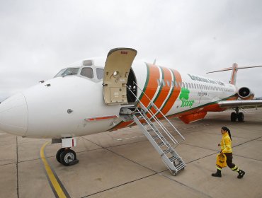 Así opera el Aerotanker que combate incendios forestales en la región de Valparaíso