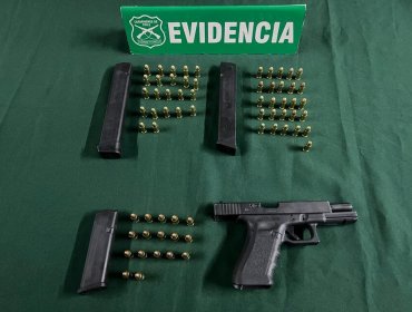 Sorprenden en patio de comidas del mall Estación a sujeto con pistola y 65 balas