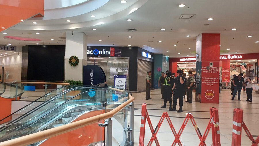 Lo que se sabe del asalto con balacera que afectó al Mall Portal Ñuñoa