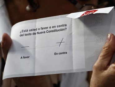 Opción «En contra» obtuvo 1,4 millones de votos más que el «A favor»: contundente triunfo constitucional de 55,76% versus 44,24%