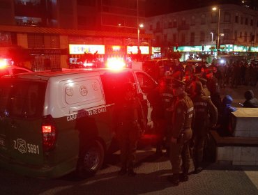 Un coronel y un cabo de Carabineros recibieron esquirlas durante una balacera en Pedro Aguirre Cerda: presentan heridas leves