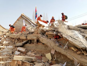 Terremoto de magnitud 6,2 en China ha dejado más de un centenar de personas fallecidas