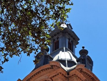 Un 90% de avance registran las obras de restauración de la iglesia San Francisco de Valparaíso