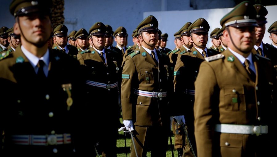 Egresan 1.093 cabos y sargentos de Carabineros tras dos años de perfeccionamiento