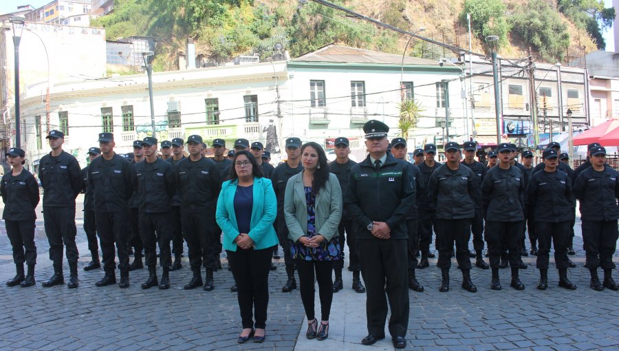 45 recién egresados de la Escuela de Gendarmería cumplirán labores en unidades penales de la región de Valparaíso