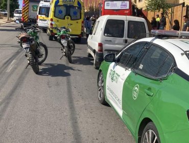 Villa Alemana: Conductor de microbús muere de un infarto tras chocar una vivienda sin moradores