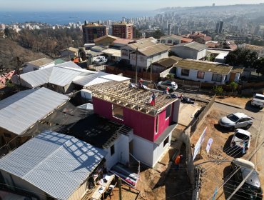 33% de avance registran las obras de reconstrucción en zona afectada por el megaincendio de 2022 en Viña del Mar