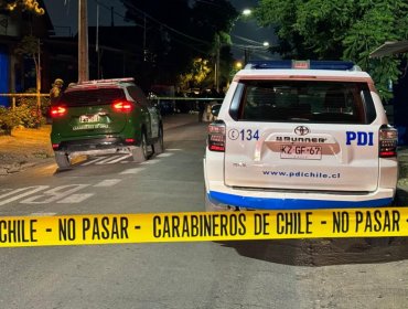 Matan en su auto a un sujeto que se encontraba con sus hijas en San Ramón