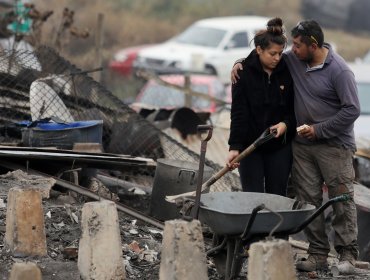 Incendio en San Ramón deja a una persona muerta y otra en riesgo vital