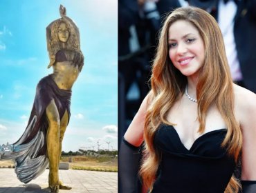 Shakira es homenajeada con estatua de bronce de más de 6 metros en Barranquilla