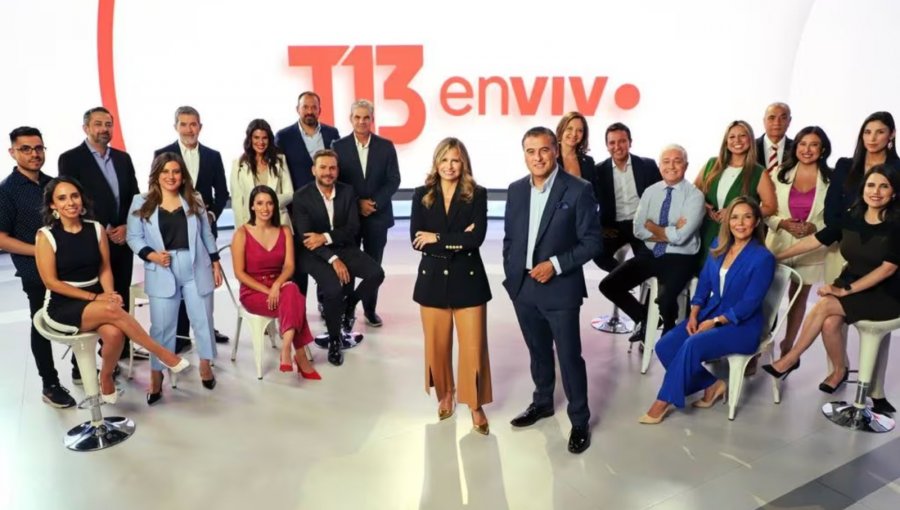 Con solo ocho meses al aire, “T13 en Vivo” consigue posicionarse con gran éxito de sintonía