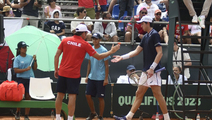 Chile recibirá a Perú por Copa Davis en una superficie de cemento en el Estadio Nacional